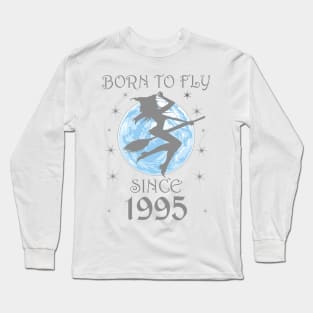 BORN TO FLY SINCE 1943 WITCHCRAFT T-SHIRT | WICCA BIRTHDAY WITCH GIFT Long Sleeve T-Shirt